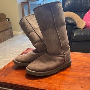 UGG gray Suede Boots